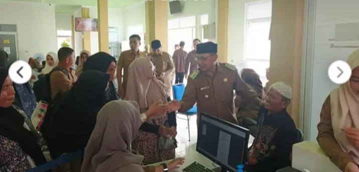 Pastikan Pelayanan Publik Kembali Optimal, Wabup Simeulue Sidak Sejumlah SKPK
