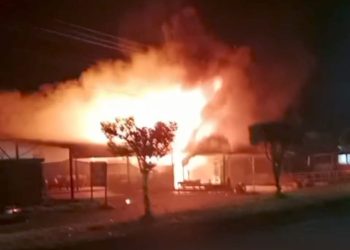 Kebakaran Kembali Terjadi Di Simeulue, Satu Ruko Dilalap Api