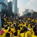 Ribuan Mahasiswa Gelar Aksi di Bundaran HI, Ini Lima Tuntutan kepada Pemerintah