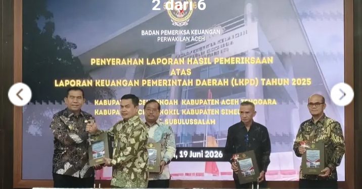 Pemkab Simeulue Raih Opini WTP Ke-11 Atas LKPD Tahun Anggaran 2025
