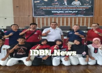 Iskandar Hadir Langsung Dampingi Atlet Tarung Derajat Simeulue di Pra PORA Aceh