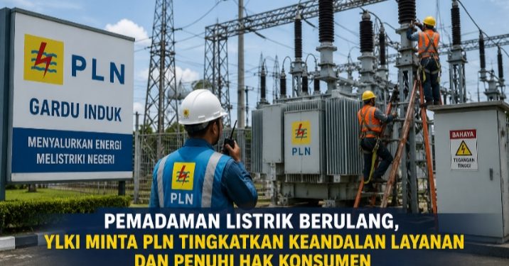 YLKI Soroti Pemadaman Listrik, Minta PLN Penuhi Hak Konsumen