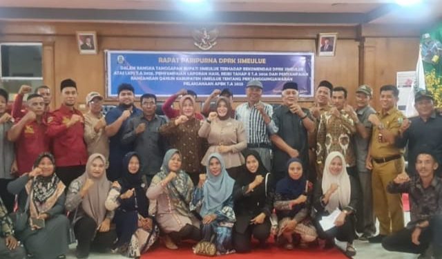 DPRK Simeulue Gelar RDP, Tinjut Aspirasi Anggota BPD