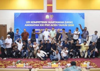 UKW PWI Aceh Angkatan XXI Tuntas, Seluruh Peserta Dinyatakan Kompeten