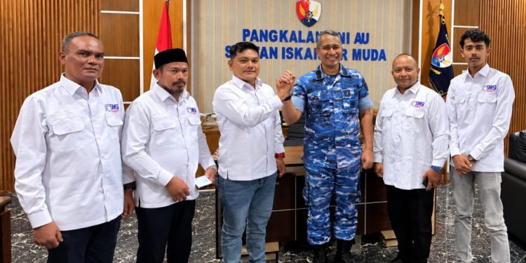 SMSI Aceh Besar dan Lanud SIM Sepakat Perkuat Sinergi Kolaborasi