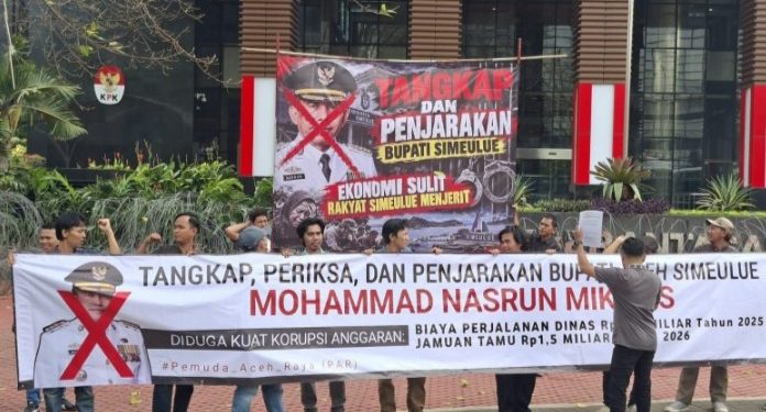 Demo di KPK, PAR Desak Bupati Simeulue Diperiksa