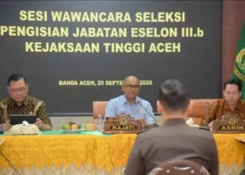Kejati Aceh Gelar Seleksi Jabatan Eselon III.b