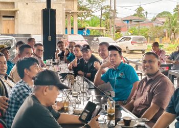 Tiba di Bumi Ate Fulawan, Nasir Nurdin Disambut Keluarga Besar PWI Simeulue