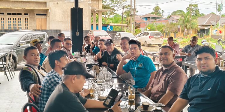 Tiba di Bumi Ate Fulawan, Nasir Nurdin Disambut Keluarga Besar PWI Simeulue