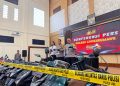 Polres Lhokseumawe Ungkap 12 Tersangka Curanmor dan Penadahan, 21 Sepeda Motor Disita
