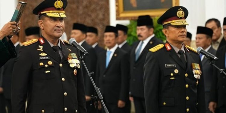 Presiden Prabowo Resmi Lantik Suyudi Ario Seto Jadi Kapolri